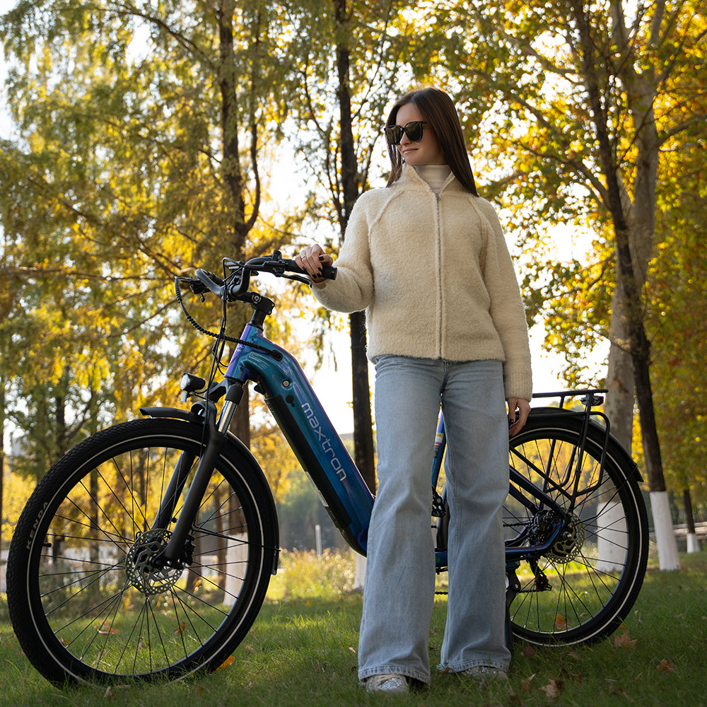 Cityrad OT05 E-Bike Damen Herren 28 Zoll | 120 km, 655 Wh, 7-Gang Shimano