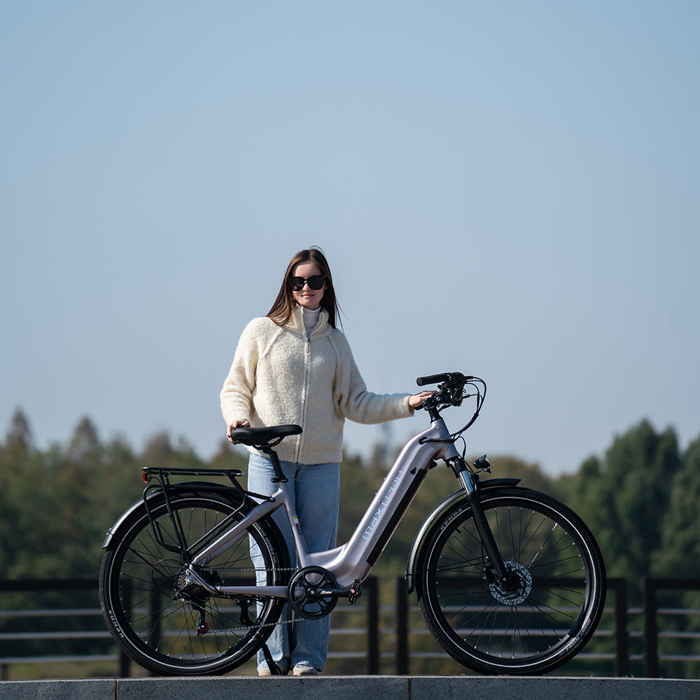 Onesport OT05 City E-Bike 28 Zoll - 655Wh Akku 120km Reichweite